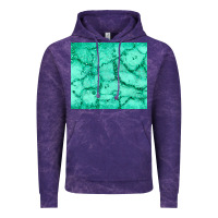 Cloud Purple green glitter Vintage Hoodie - JahusDesignShop