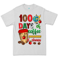 Dove Grey 100 days of coffee and chaos Premium Tee - texasbilliewilder