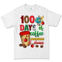 White 100 days of coffee and chaos Premium Tee - texasbilliewilder