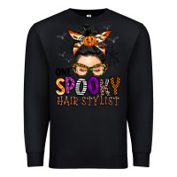 Black one spooky hair stylist Premium Sweatshirt - BarkalooDesign