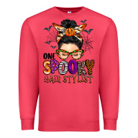 Cardinal one spooky hair stylist Premium Sweatshirt - BarkalooDesign