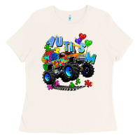 Bone monster truck autism Ladies Tee - Zillion Design Studio