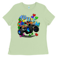 Matcha monster truck autism Ladies Tee - Zillion Design Studio
