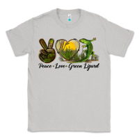Moon Dust peace love green lizard Classic Tee - LillyAllenDesigns