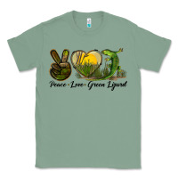 Sage peace love green lizard Classic Tee - LillyAllenDesigns