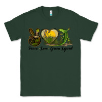 Sports Green peace love green lizard Classic Tee - LillyAllenDesigns