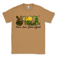 Toasted Coconut peace love green lizard Classic Tee - LillyAllenDesigns