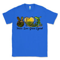 True Royal peace love green lizard Classic Tee - LillyAllenDesigns