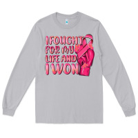 Moon Dust i fought for my life and i won Long Sleeve Tee - NancyCooperArtShop
