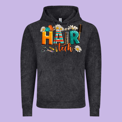 Hair Tech Vintage Hoodie Designed By Adodesignshop