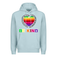 Blue Mist In A World Where You Can Be Anything Be Kind Shirt Premium Hoodie - Bettercallsaul