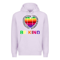 Lilac In A World Where You Can Be Anything Be Kind Shirt Premium Hoodie - Bettercallsaul