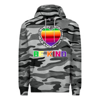 Slate Camo In A World Where You Can Be Anything Be Kind Shirt Premium Hoodie - Bettercallsaul