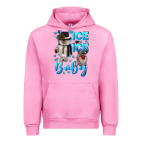 Fuchsia Pink ice ice baby Urban Hoodie - CowGirlArtShop