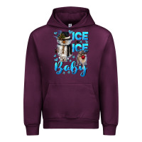 Mauve Wine ice ice baby Urban Hoodie - CowGirlArtShop