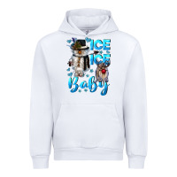 White ice ice baby Urban Hoodie - CowGirlArtShop