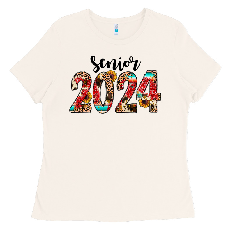 Senior 2024 Western Ladies Tee by JahusDesignShop | Teevron