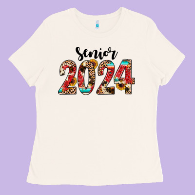 Senior 2024 Western Ladies Tee Designed By Jahusdesignshop