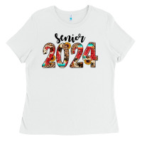 White senior 2024 western Ladies Tee - JahusDesignShop