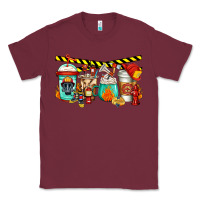 Burgundy firefighter coffee Classic Tee - Jasminsmagicworld