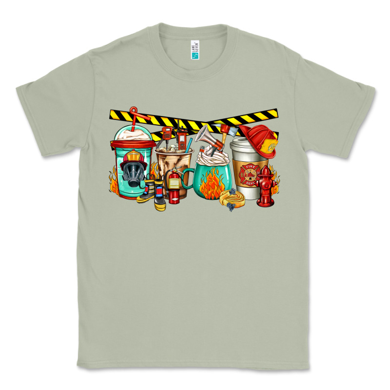 Firefighter Coffee Classic Tee by Jasminsmagicworld | Teevron