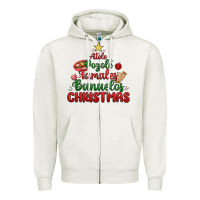 Oatmeal Heather atole pozole mexican christmas Zipper Hoodie - MaliasSmallBusiness