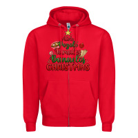 Red atole pozole mexican christmas Zipper Hoodie - MaliasSmallBusiness