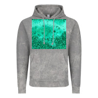 Cloud Rock green glitter Vintage Hoodie - JahusDesignShop