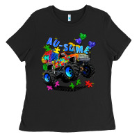 Black monster truck au some Ladies Tee - Zillion Design Studio