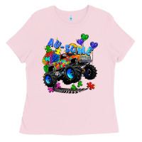 Bubblegum Pink monster truck au some Ladies Tee - Zillion Design Studio