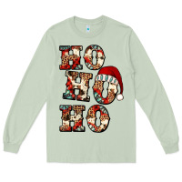 Matcha ho ho ho western christmas Long Sleeve Tee - Jasminsmagicworld
