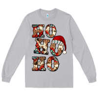 Moon Dust ho ho ho western christmas Long Sleeve Tee - Jasminsmagicworld