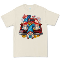 4th Of July Gnomes Farm Truck Premium Tee | Teevron