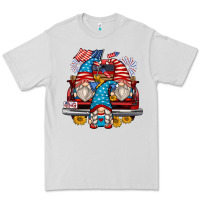 Dove Grey 4th of july gnomes farm truck Premium Tee - Zillion Design Studio