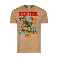 Vintage Camel sister of the birthday boy t rex Vintage Tee - Artiststas