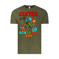 Vintage Olive sister of the birthday boy t rex Vintage Tee - Artiststas