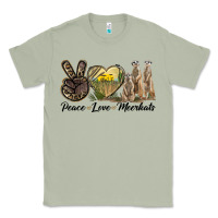 Matcha Peace Love Meerkats Classic Tee - LillyAllenDesigns