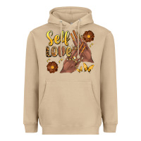 Mushroom black woman self love nails Heavyweight Hoodie - Artiststas