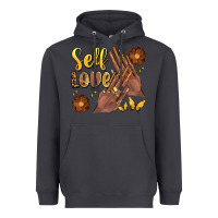 Smoke black woman self love nails Heavyweight Hoodie - Artiststas