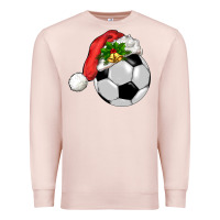 Pale Pink Christmas sports Premium Sweatshirt - BarkalooDesign