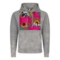 Cloud Rock pink glitter leopard cowhide Vintage Hoodie - JahusDesignShop
