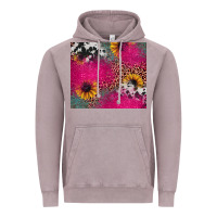 Vintage Zinc pink glitter leopard cowhide Vintage Hoodie - JahusDesignShop