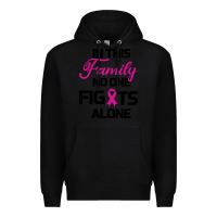 Black In This Family No One Fights Alone Premium Hoodie - Bettercallsaul