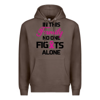 Coffee In This Family No One Fights Alone Premium Hoodie - Bettercallsaul