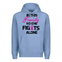 Colony Blue In This Family No One Fights Alone Premium Hoodie - Bettercallsaul