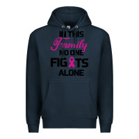 Navy In This Family No One Fights Alone Premium Hoodie - Bettercallsaul