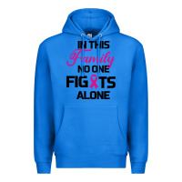 True Royal In This Family No One Fights Alone Premium Hoodie - Bettercallsaul