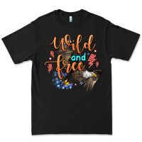 Black wild and free Premium Tee - Zillion Design Studio