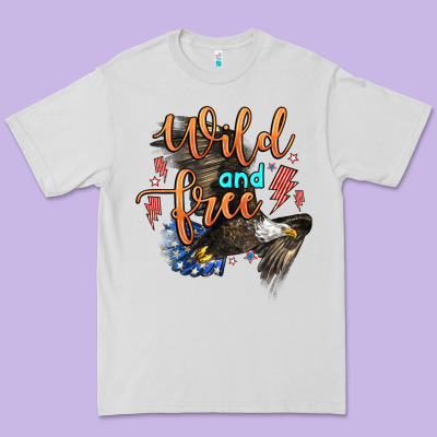 Wild And Free Premium Tee Designed By Zillion Design Studio