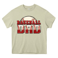 Mossy baseball dad Heavy Core Tee - Zillion Design Studio